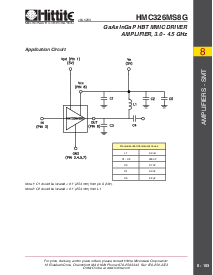 浏览型号HMC326MS8G的Datasheet PDF文件第6页