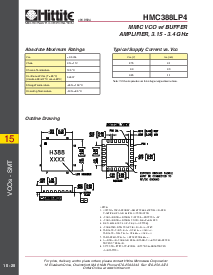 浏览型号HMC388LP4的Datasheet PDF文件第3页
