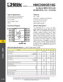 浏览型号HMC398QS16G的Datasheet PDF文件第1页