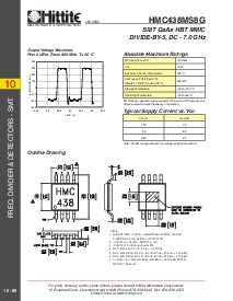 浏览型号HMC438MS8G的Datasheet PDF文件第3页