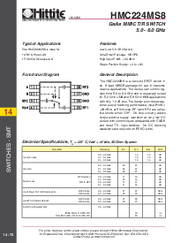 浏览型号HMC224MS8的Datasheet PDF文件第1页