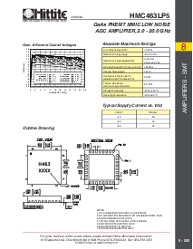 浏览型号HMC463LP5的Datasheet PDF文件第4页