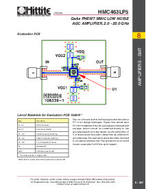 浏览型号HMC463LP5的Datasheet PDF文件第6页