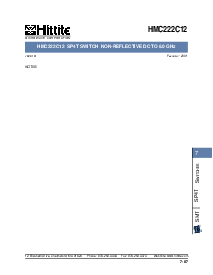 浏览型号HMC222C12的Datasheet PDF文件第6页