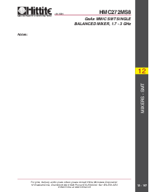 浏览型号HMC272MS8的Datasheet PDF文件第6页