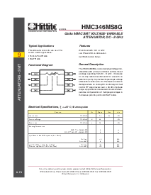 浏览型号HMC346MS8G的Datasheet PDF文件第1页