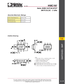 浏览型号HMC197的Datasheet PDF文件第4页
