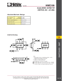 浏览型号HMC195的Datasheet PDF文件第4页
