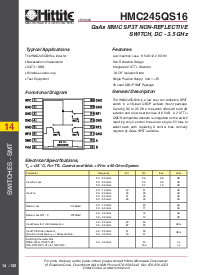 浏览型号HMC245QS16的Datasheet PDF文件第1页