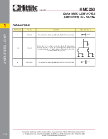 浏览型号HMC263的Datasheet PDF文件第5页