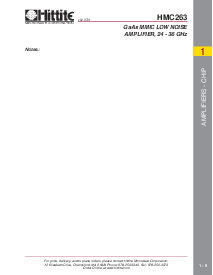 浏览型号HMC263的Datasheet PDF文件第8页