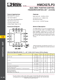 浏览型号HMC427LP3的Datasheet PDF文件第1页