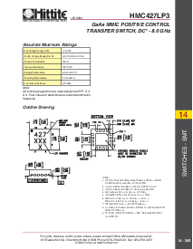 浏览型号HMC427LP3的Datasheet PDF文件第4页