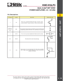 浏览型号HMC415LP3的Datasheet PDF文件第6页