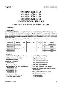 浏览型号HMS87C1408BSK的Datasheet PDF文件第5页