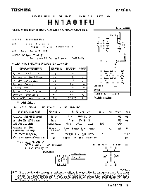 浏览型号HN1A01FU的Datasheet PDF文件第1页