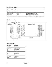 浏览型号HN58V1001FP-25的Datasheet PDF文件第2页