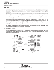 浏览型号HPC3130APBKLOW-PROFILEQUA的Datasheet PDF文件第2页
