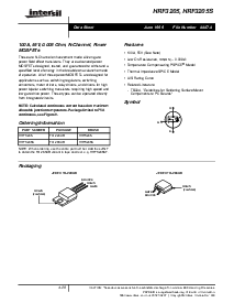 浏览型号HRF3205S的Datasheet PDF文件第1页