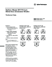 浏览型号HSMP-481B的Datasheet PDF文件第1页