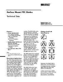 浏览型号HSMP-3892的Datasheet PDF文件第1页