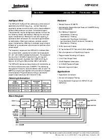浏览型号HSP43216JC-52的Datasheet PDF文件第1页