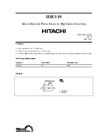 浏览型号HSU119的Datasheet PDF文件第1页