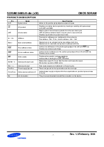 浏览型号K4S643232H-TC/L50的Datasheet PDF文件第7页