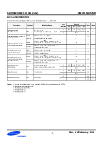 浏览型号K4S643232H-TC/L50的Datasheet PDF文件第9页
