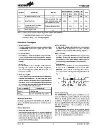 浏览型号HT24LC08的Datasheet PDF文件第3页