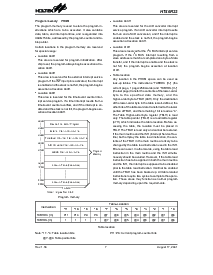 浏览型号HT46R23的Datasheet PDF文件第7页