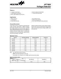 浏览型号HT7050A的Datasheet PDF文件第1页