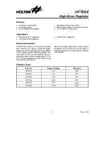 浏览型号HT7533的Datasheet PDF文件第1页