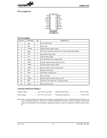 浏览型号HT82V737的Datasheet PDF文件第2页