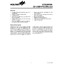 浏览型号HT82M98A的Datasheet PDF文件第1页