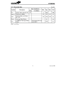 浏览型号HT82M98A的Datasheet PDF文件第5页