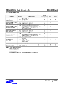 浏览型号K4S641632H-UL70的Datasheet PDF文件第8页