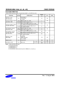 浏览型号K4S641632H-UC60的Datasheet PDF文件第8页