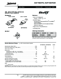 浏览型号HUF75637P3的Datasheet PDF文件第1页