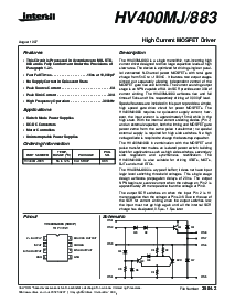浏览型号HV400MJ的Datasheet PDF文件第1页