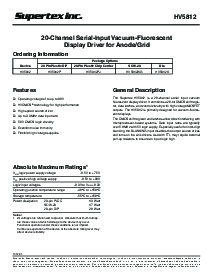 浏览型号HV5812PJ的Datasheet PDF文件第1页