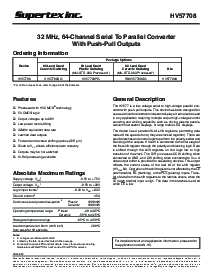 浏览型号HV57708PG的Datasheet PDF文件第1页