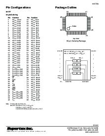 浏览型号HV57708PG的Datasheet PDF文件第5页