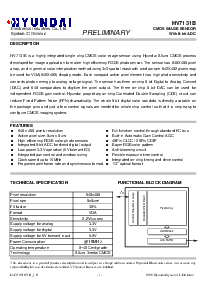浏览型号HV7131B的Datasheet PDF文件第1页