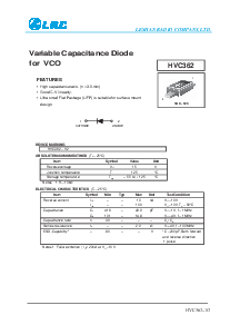 浏览型号HVC362的Datasheet PDF文件第1页