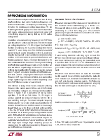 浏览型号LT1374HVIS8的Datasheet PDF文件第9页