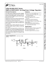浏览型号LM2576HVT-ADJ的Datasheet PDF文件第1页