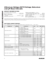 浏览型号MAX6834HXRD3-T的Datasheet PDF文件第2页