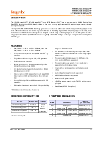 浏览型号HY5DU121622CTP-X的Datasheet PDF文件第3页