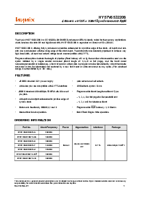 浏览型号HY57V653220BTC的Datasheet PDF文件第1页